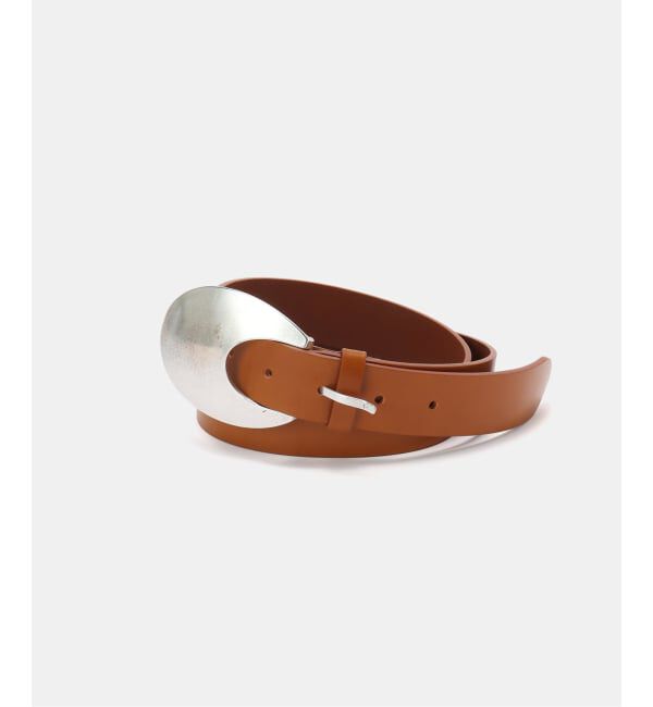 IENA「LEFIJE/レフィエ オーバルベルト M5122A」|ベルト|キャメル