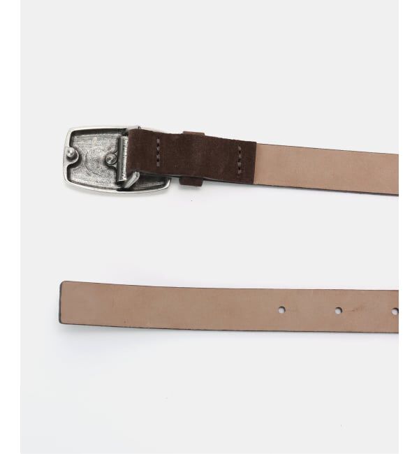 IENA「LEFIJE/レフィエ スクエアスエードガチャベルト M5133A ALASKA」|ベルト|