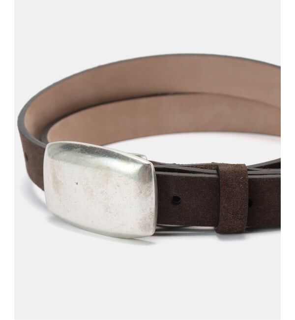 IENA「LEFIJE/レフィエ スクエアスエードガチャベルト M5133A ALASKA」|ベルト|