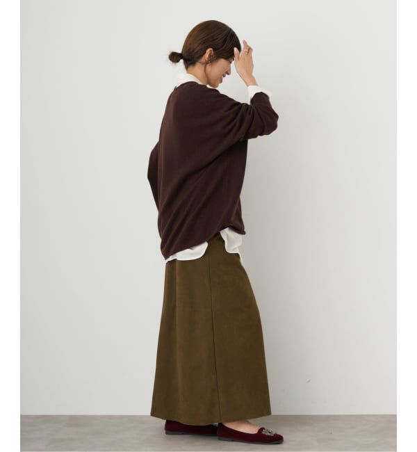 IENA「フェイクスエードスカート」|スカート|