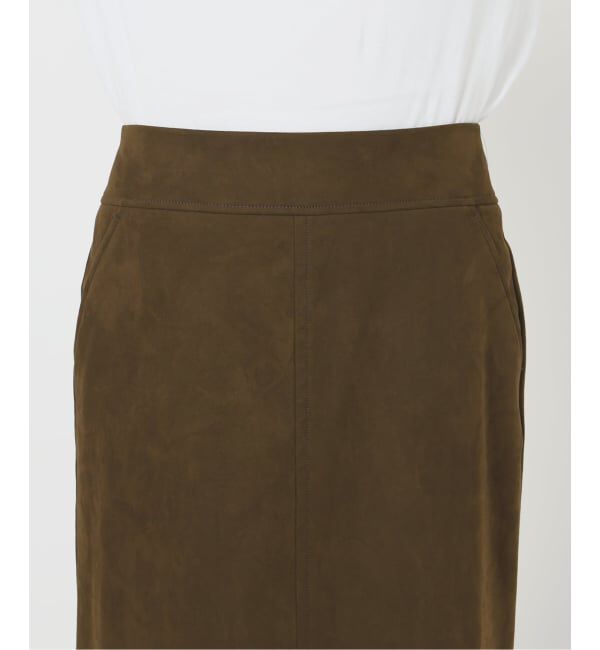 IENA「フェイクスエードスカート」|スカート|