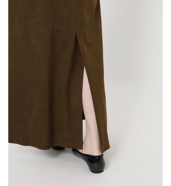 IENA「フェイクスエードスカート」|スカート|