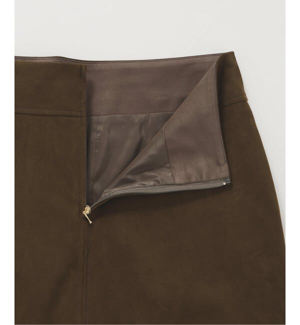 IENA「フェイクスエードスカート」|スカート|