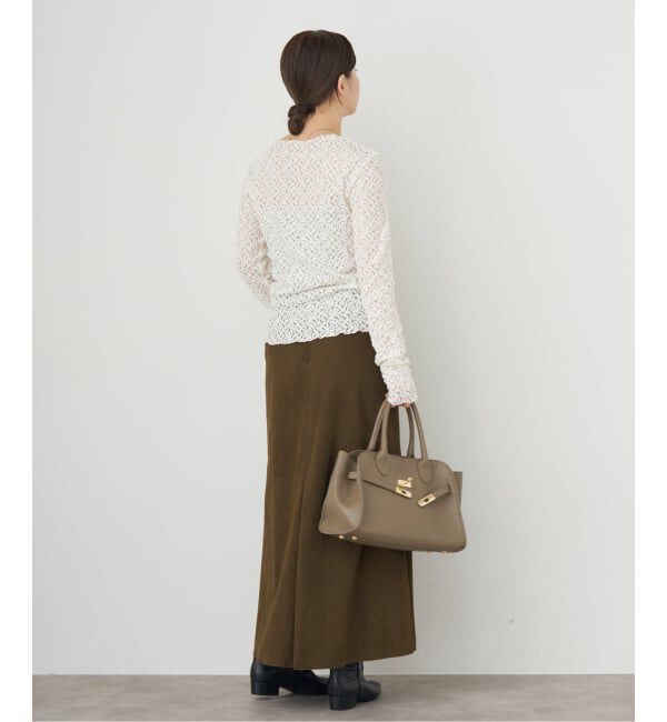 IENA「フェイクスエードスカート」|スカート|