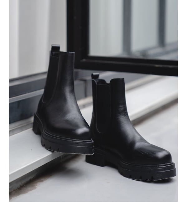 IENA「《追加4》REMME/レメ CHELSEA BOOTS ブーツ ZH-1104-PR」|ショートブーツ|