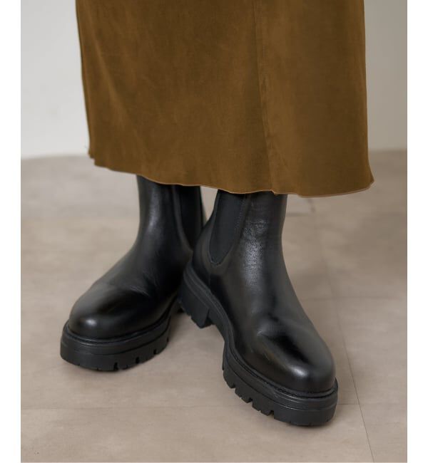 IENA「《追加4》REMME/レメ CHELSEA BOOTS ブーツ ZH-1104-PR」|ショートブーツ|