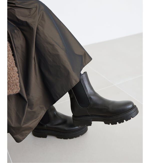 IENA「《追加4》REMME/レメ CHELSEA BOOTS ブーツ ZH-1104-PR」|ショートブーツ|