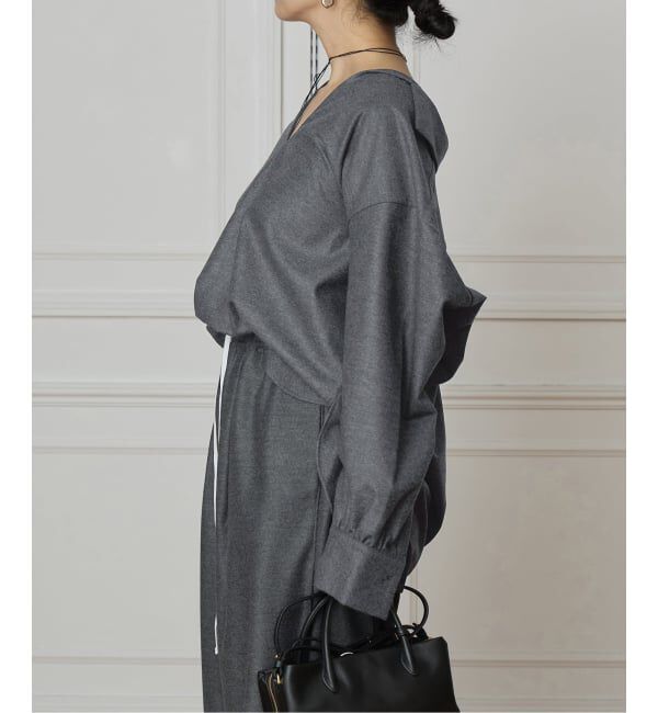 IENA LA BOUCLE「IENA LA BOUCLE ウールジャージスキッパーシャツ」|シャツ・ブラウス|