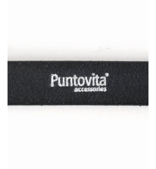 VERMEIL par iena「PUNTOVITA プントヴィータ 別注アジャスタブルバックルベルト PV2652」|ベルト|