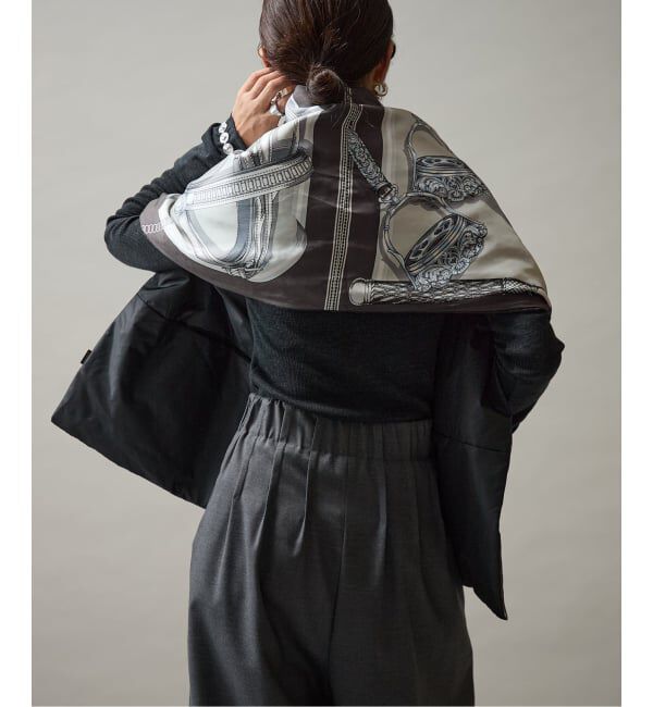 VERMEIL par iena「manipuri マニプリ ポケット付きStole ジョッキー 0153403020」|ストール|