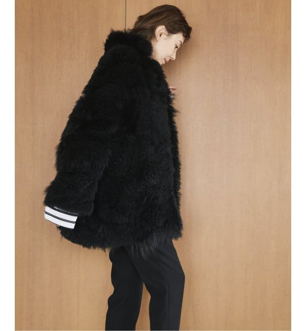 VERMEIL par iena「SIMONETTA RAVIZZA シモネッタラヴィッツァ Cashmere Goat ファーコート」|その他|