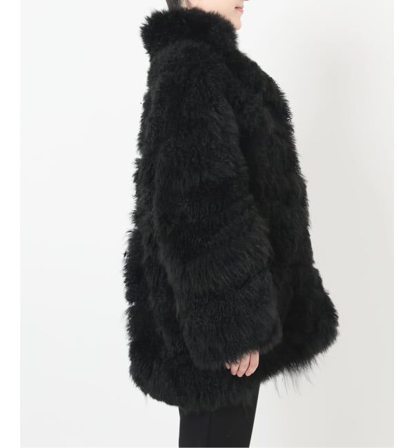 VERMEIL par iena「SIMONETTA RAVIZZA シモネッタラヴィッツァ Cashmere Goat ファーコート」|その他|