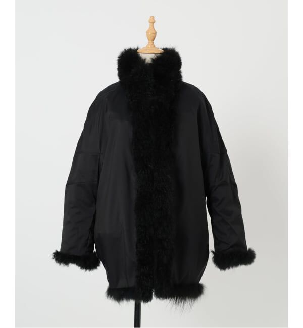 VERMEIL par iena「SIMONETTA RAVIZZA シモネッタラヴィッツァ Cashmere Goat ファーコート」|その他|