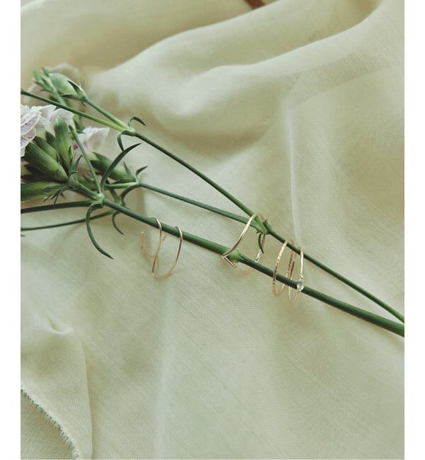 SLOBE IENA「SLOBE マーキピアスS K10」|ピアス|