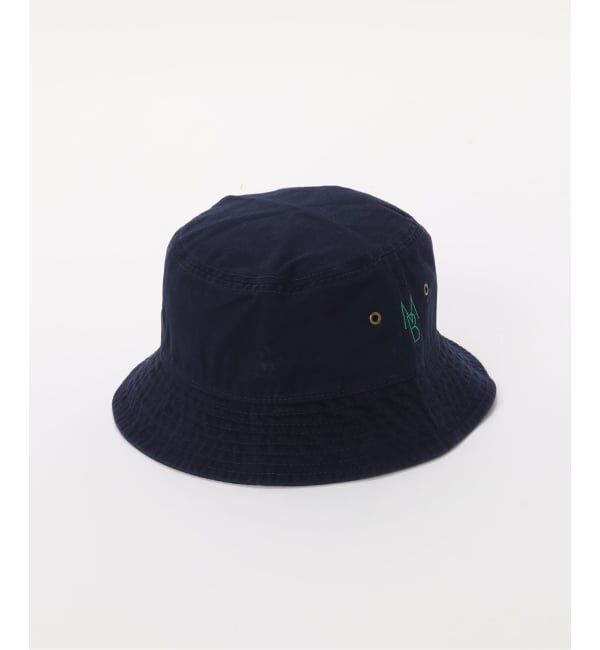 IENA「MOLLIERE BEACH CLUB/モリエール・ビーチ・クラブ BUCKET HAT 帽子 IE250801」|ハット|ネイビー