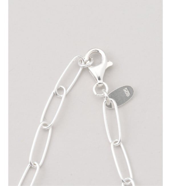 IENA LA BOUCLE「quip queint/クイップクエイント rectangle チェーンチョーカー QU038」|ネックレス|