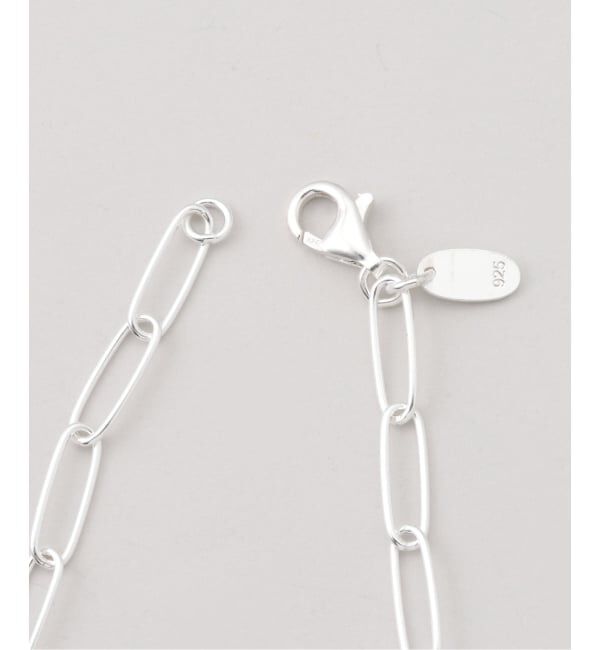 IENA LA BOUCLE「quip queint/クイップクエイント rectangle チェーンチョーカー QU038」|ネックレス|