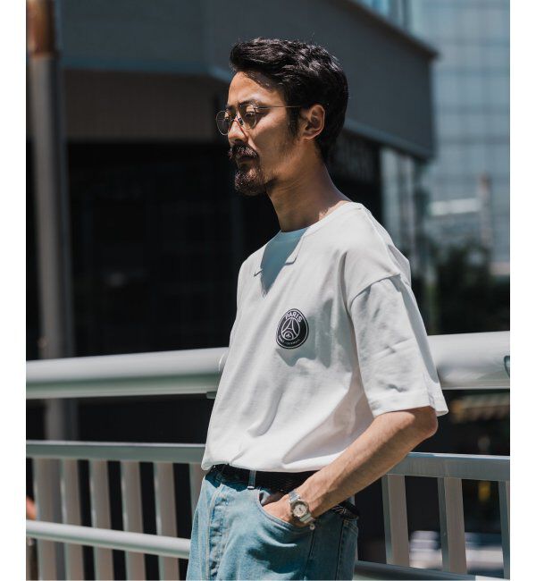 Paris Saint-Germain「【Paris Saint-Germain】エンブレムプリント Tシャツ Mt.Fuji」|Tシャツ・カットソー|