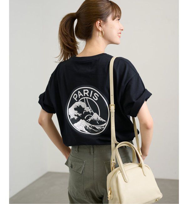 Paris Saint-Germain「【Paris Saint-Germain】エンブレムプリント Tシャツ Mt.Fuji」|Tシャツ・カットソー|