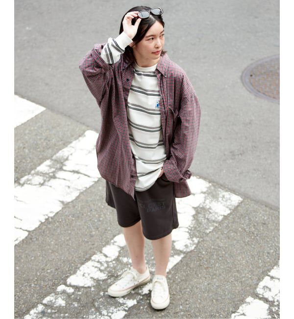 Paris Saint-Germain「【Paris Saint-Germain】ICPプリント スウェットショーツ」|その他|