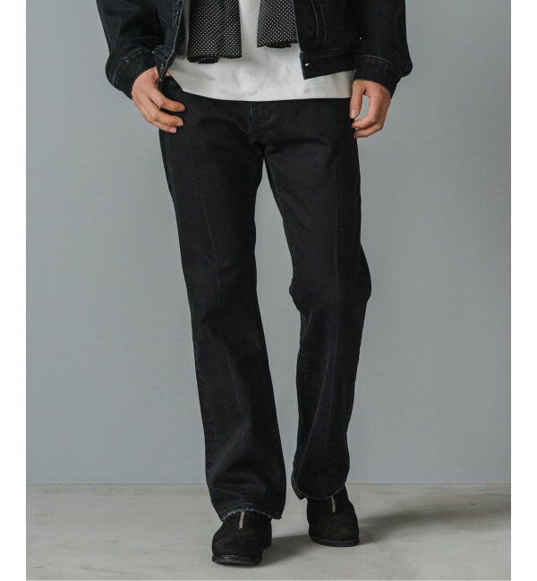 EDIFICE「Levi&rsquo;s(リーバイス) 別注 517 TM BLACK L29」|デニム|