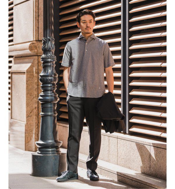 EDIFICE「GUY ROVER (ギローバー) 別注 ジャージーカッタウェイポロシャツ」|ポロシャツ|
