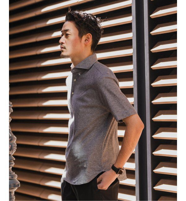 EDIFICE「GUY ROVER (ギローバー) 別注 ジャージーカッタウェイポロシャツ」|ポロシャツ|