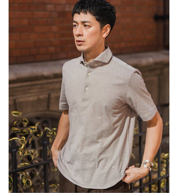 EDIFICE「GUY ROVER (ギローバー) 別注 ジャージーカッタウェイポロシャツ」|ポロシャツ|