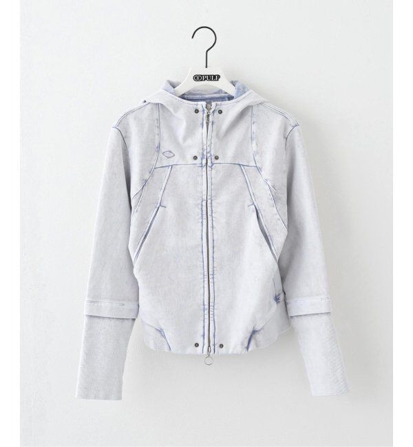 PULP「【Geek Office / ギークオフィス】MSCHF / ミスチーフ ロンバス パンチング フーディ」|その他|ブルー