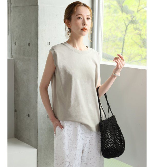 JOURNAL STANDARD「《追加4》汗ジミ防止天竺ノースリーブ」|Tシャツ・カットソー|