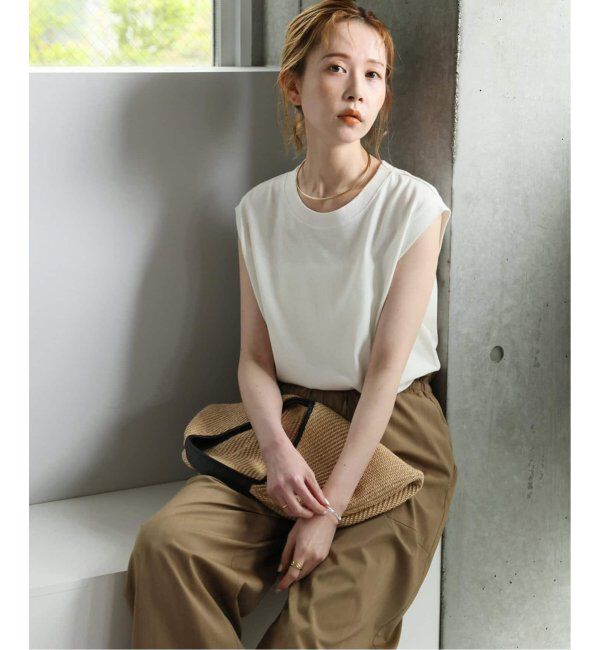 JOURNAL STANDARD「《追加4》汗ジミ防止天竺ノースリーブ」|Tシャツ・カットソー|