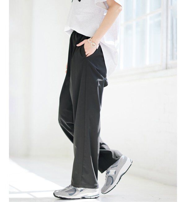 JOURNAL STANDARD「《WEB限定追加5》【接触冷感/防しわ/洗える/撥水】ナイロンストレッチワイドパンツ」|その他|