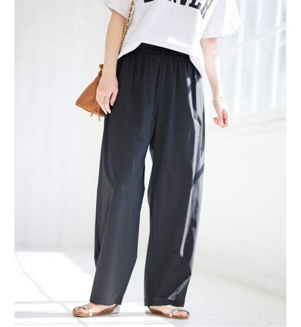 JOURNAL STANDARD「《WEB限定追加5》【接触冷感/防しわ/洗える/撥水】ナイロンストレッチワイドパンツ」|その他|