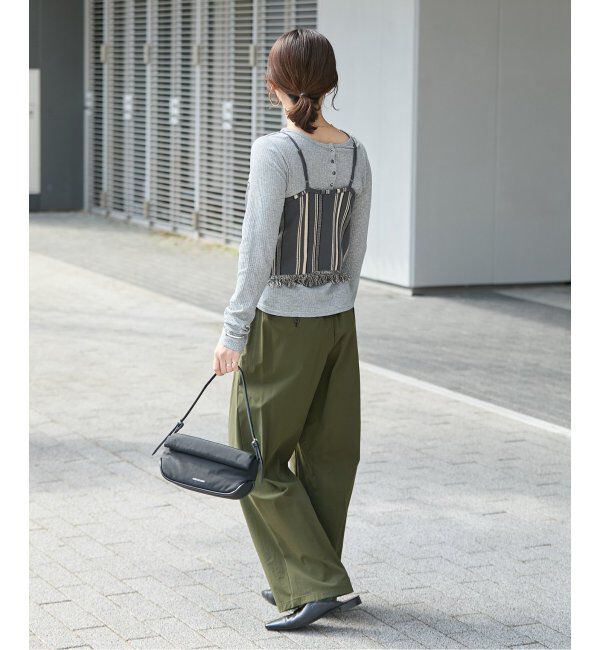 JOURNAL STANDARD「《WEB限定追加5》【接触冷感/防しわ/洗える/撥水】ナイロンストレッチワイドパンツ」|その他|