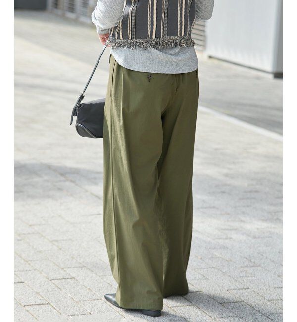 JOURNAL STANDARD「《WEB限定追加5》【接触冷感/防しわ/洗える/撥水】ナイロンストレッチワイドパンツ」|その他|