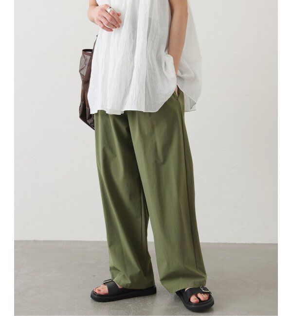 JOURNAL STANDARD「《WEB限定追加5》【接触冷感/防しわ/洗える/撥水】ナイロンストレッチワイドパンツ」|その他|