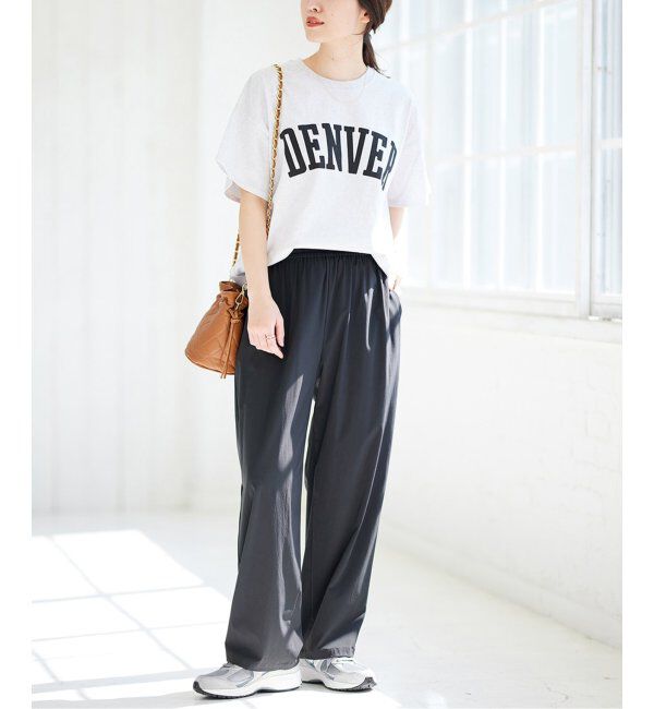 JOURNAL STANDARD「《WEB限定追加5》【接触冷感/防しわ/洗える/撥水】ナイロンストレッチワイドパンツ」|その他|