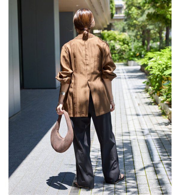 JOURNAL STANDARD「《WEB限定追加5》【接触冷感/防しわ/洗える/撥水】ナイロンストレッチワイドパンツ」|その他|