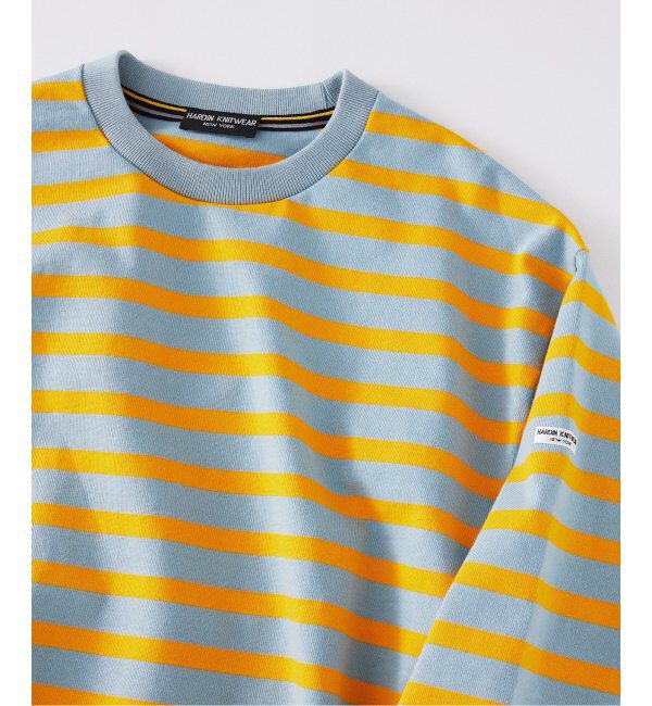 JOURNAL STANDARD relume「HARDIN KNITWEAR 別注 ヘビーオンスボーダー ロングスリーブTシャツ」|Tシャツ・カットソー|