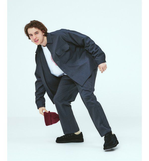 JOURNAL STANDARD relume「TECH アムンゼン リラクシー CPOシャツジャケット」|シャツ・ブラウス|ブラック B