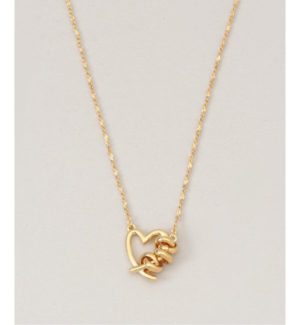 Oriens JOURNAL STANDARD「【LAPUIS /ラピュイ】 Line Coil Heart ネック B 243-220 106」|ネックレス|