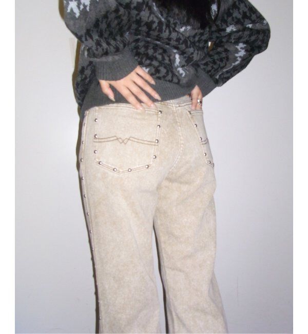 Oriens JOURNAL STANDARD「別注【Cimarron&times;Oriens】STUDS Denim：スタッズデニム」|デニム|