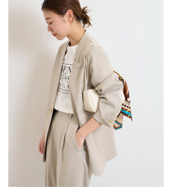 JOURNAL STANDARD relume「《追加》LINYツイルノーカラージャケット」|ノーカラージャケット|