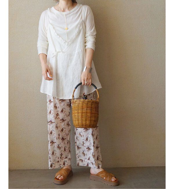 journal standard luxe「60リネン キャミブラウス」|シャツ・ブラウス|