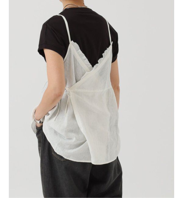 journal standard luxe「60リネン キャミブラウス」|シャツ・ブラウス|