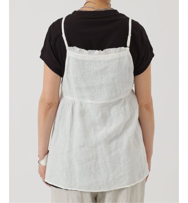 journal standard luxe「60リネン キャミブラウス」|シャツ・ブラウス|