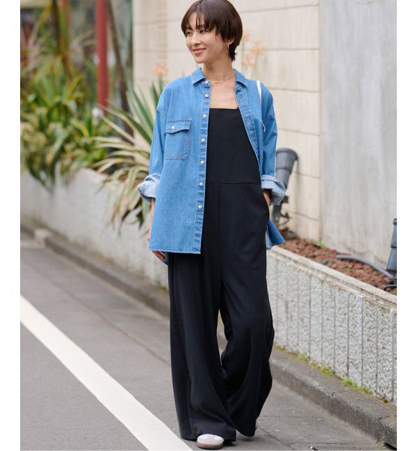 JOURNAL STANDARD relume「ウォッシャブルストレッチキャミサロペット」|オールインワン|