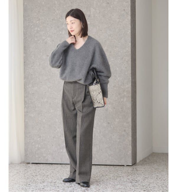 journal standard L'essage「《追加》FOX CASHMERE Vネックプルオーバー」|ニット・セーター|