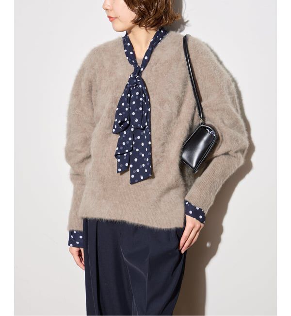 journal standard L'essage「《追加》FOX CASHMERE Vネックプルオーバー」|ニット・セーター|