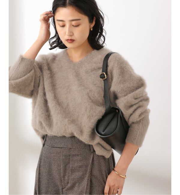 journal standard L'essage「《追加》FOX CASHMERE Vネックプルオーバー」|ニット・セーター|